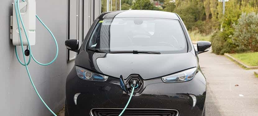 La mobilité électrique - Point de recharge