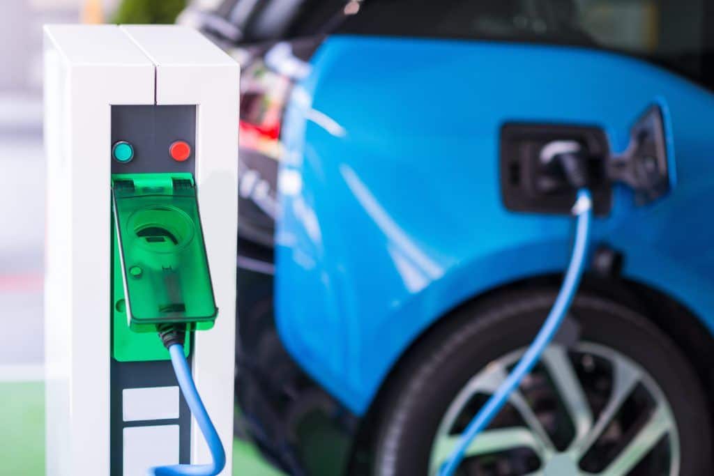 borne de recharge pour voiture électrique